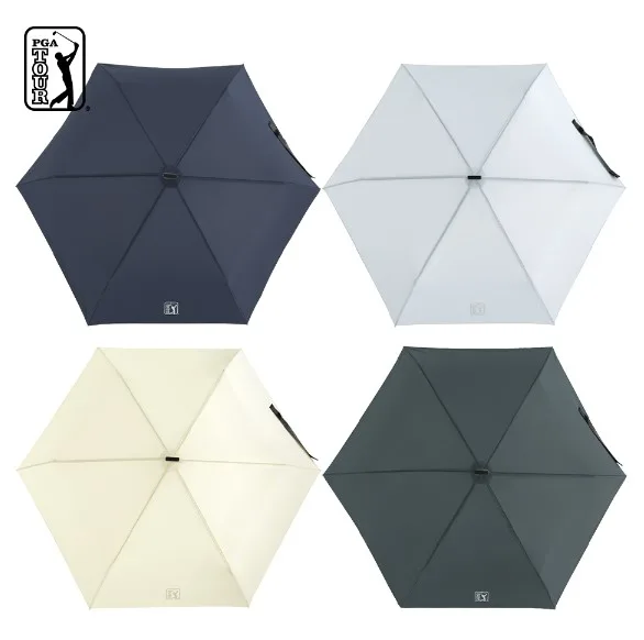 [PGA] 친환경그린 3단 수동 사각스키니 우산