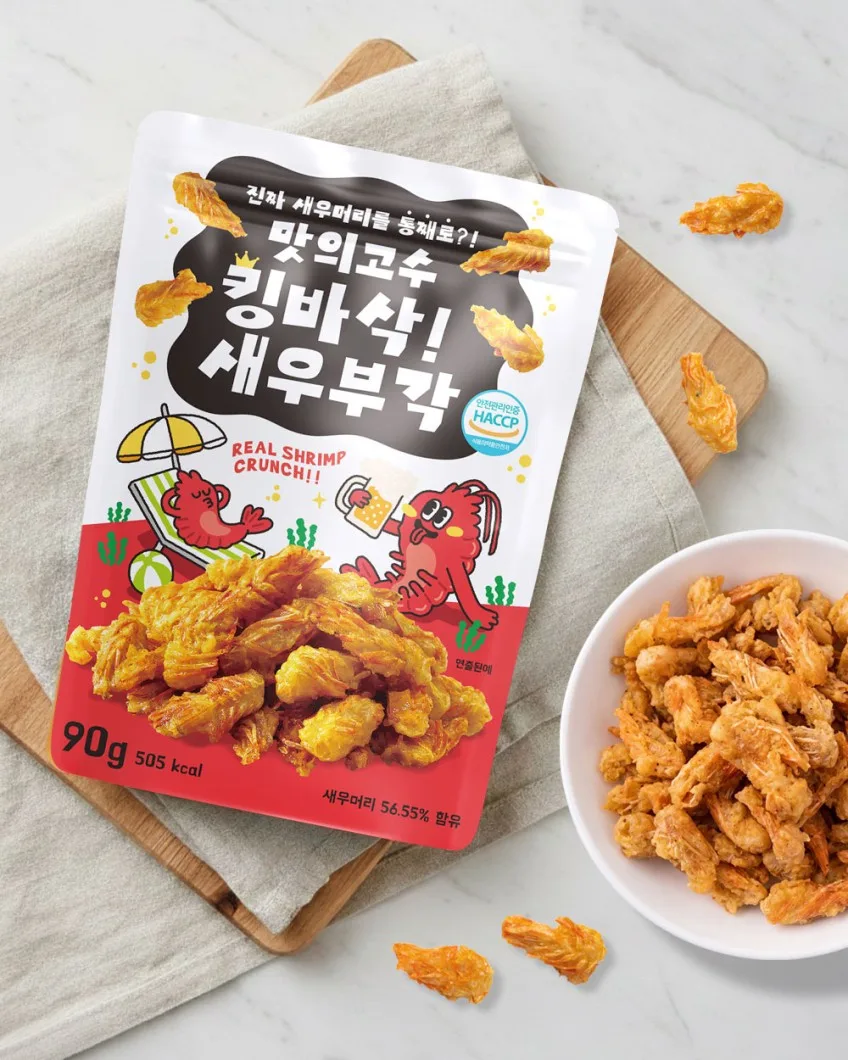 상품코드 : MGS002 맛의고수 킹바삭 새우부각 90g