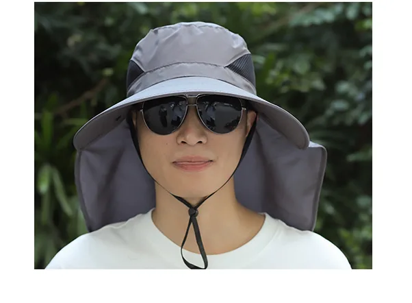 상품코드 : DU009 여름 필수! 자외선 완벽 차단 아웃도어 햇빛가리개 모자 공동구매