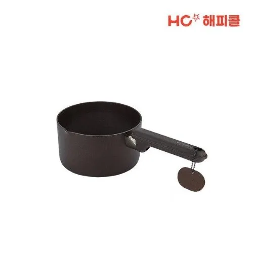 [해피콜] 아티젠 IH 밀크팟 16cm 다크브라운 (4003-1163-36)