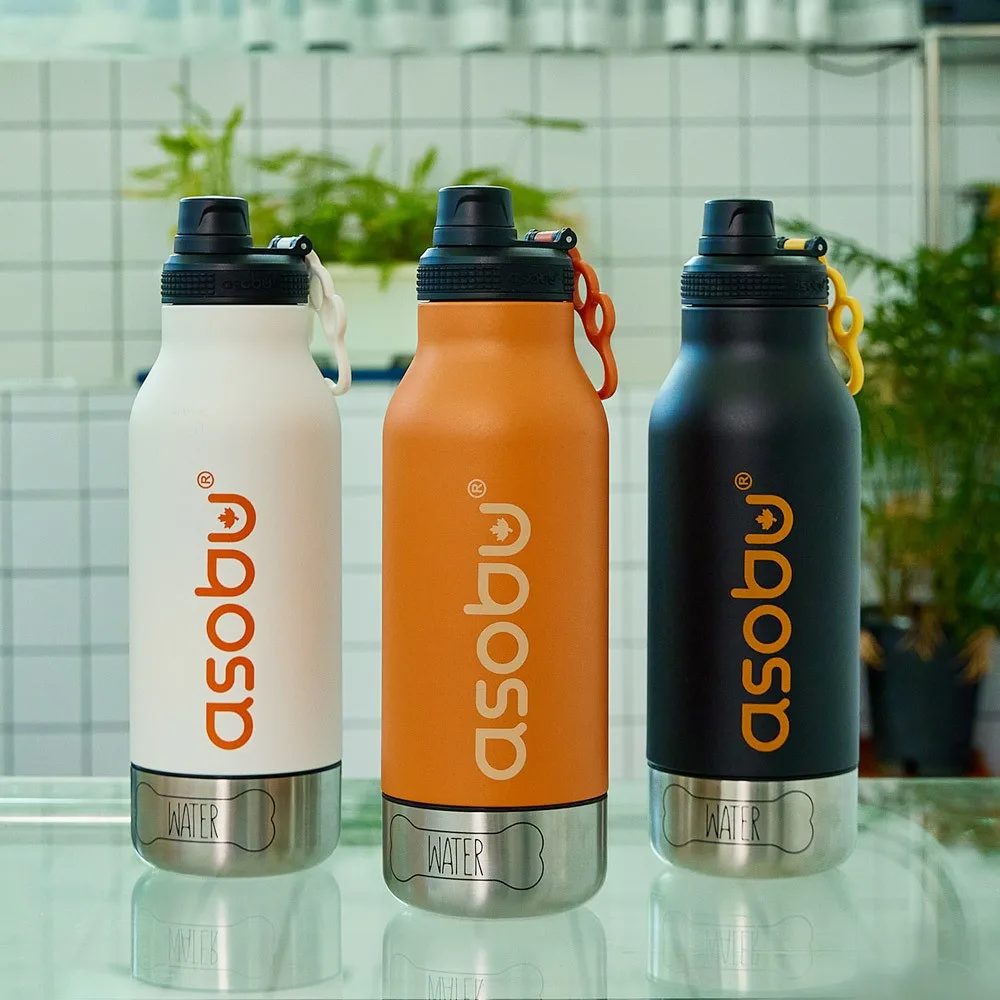 [아소부] 보온보냉 빨대텀블러 앤 스테인리스컵 2IN1 마리나 845ml