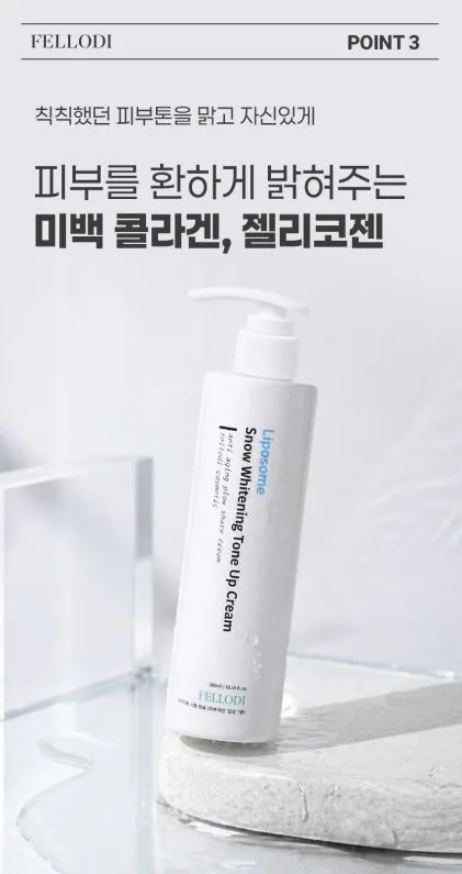 펠로디 리포좀 기미 잡티 흔적 완화 착색 뽀야케 크림 미백 화이트닝 톤업 300MG