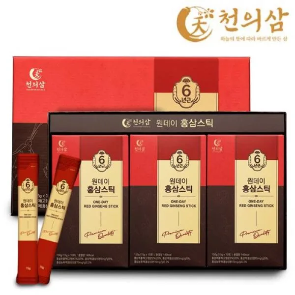 [천의삼] 원데이 홍삼스틱 15g*30포
