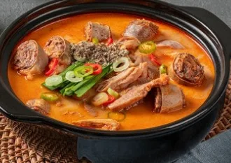 신의주 순대국 (얼큰)