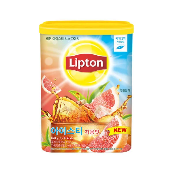 [립톤] 아이스티 자몽 820g (카톤발주용)