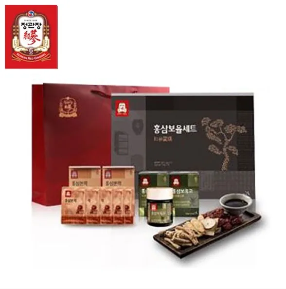 [정관장] 홍삼보율세트(홍삼본력 40ml x 10포 + 홍삼보옥고 100g x 2세트) + 쇼핑백