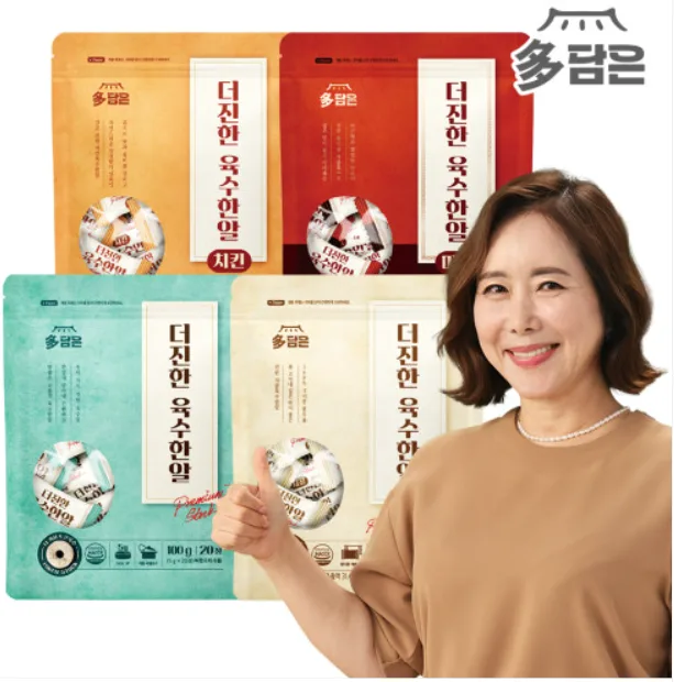 다담은 더진한 육수한알 5g x20정 x3개 세트 (낱개발주용)