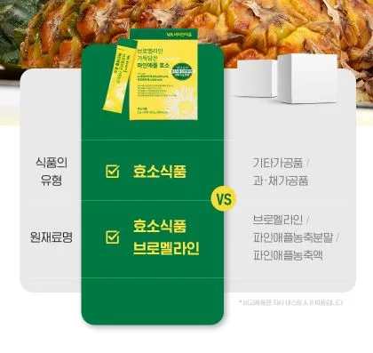 브로멜라인 가득담은 파인애플효소 2gX30포