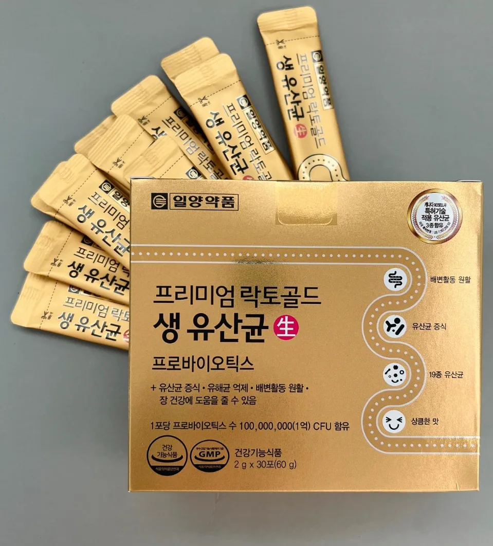 상품코드 : SK003 일양약품 프리미엄 락토골드 '생' 유산균 30포