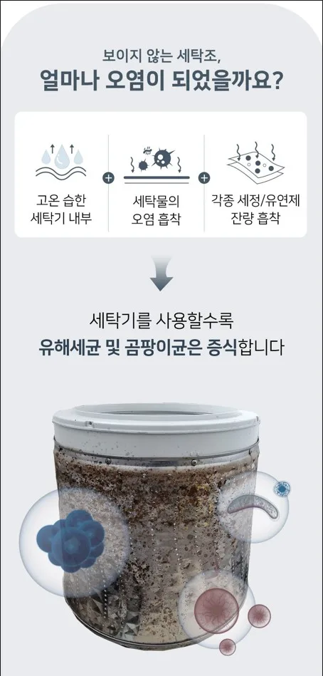 상품코드 : SD019 [수뜰리에] 파워 캡슐 세탁조클리너