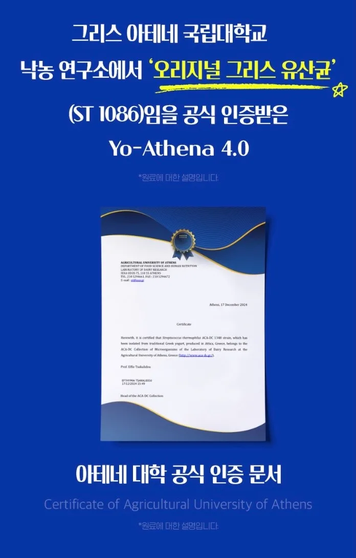 상온발효 그릭요거트 스타터 3gX10포