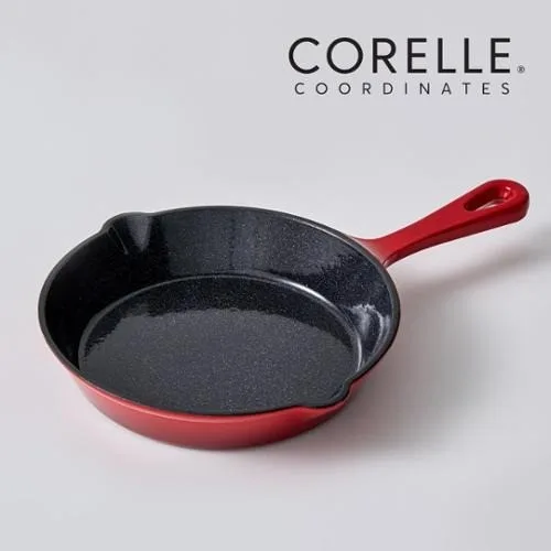 [코렐] 코디네이츠 무쇠 스칼렛 레드 21cm 프라이팬