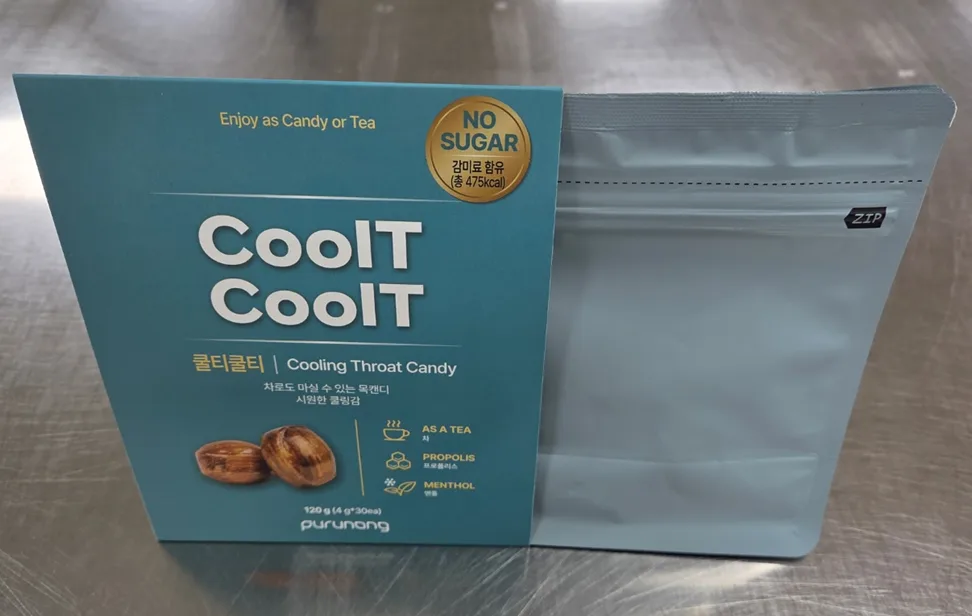 무설탕 목캔디 쿨티쿨티 대용량 120g