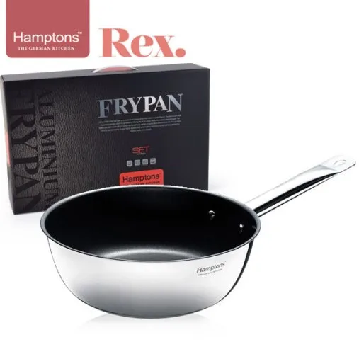 [햄튼] 렉스 스텐 인덕션 코팅 세프팬24CM (HTRF-24W)