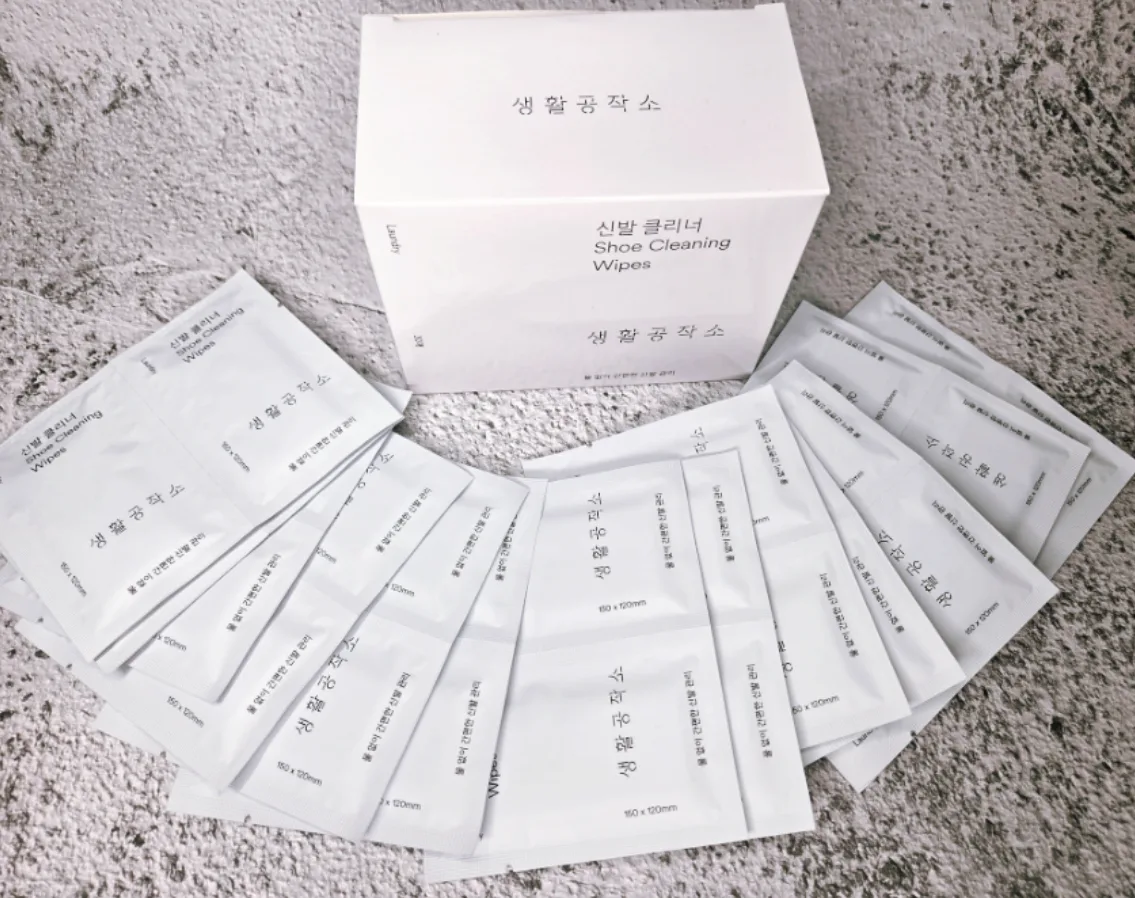 노워시 휴대용 신발클리너 30매 민트향