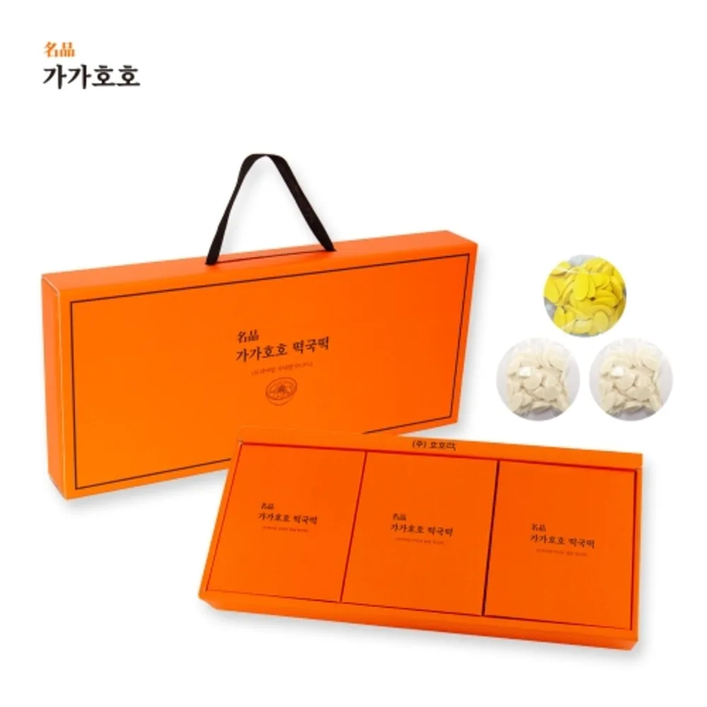[가가호호] 명품 프리미엄 떡꾹떡 선물세트 1.2kg (400g 3봉)