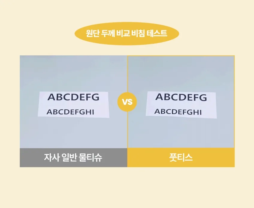상품코드 : CO001 풋티스 발관리 풋케어 티슈 5개입