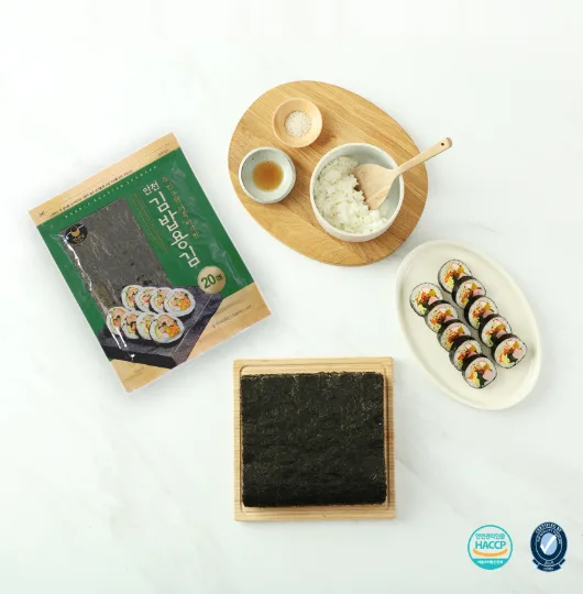 만전김 두번구운 김밥김 20매 50g