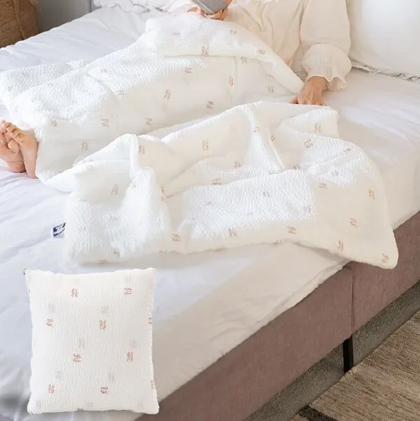 [루즈벨트 테디베어] 접이식쿠션 인견이불(누빔) 사진 2