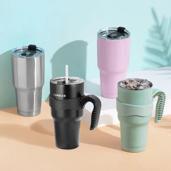 [로이첸] 스테인리스 진공 텀블러 900ml
