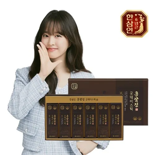 [한삼인] 홍삼진 굿데이스틱 10mlx60포 1세트