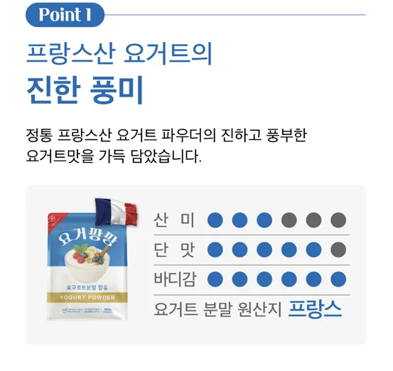 홈카페 스무디 요거트 파우더 요거팡팡 900g