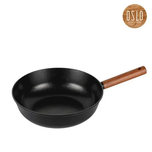[오슬로] 느와르 인덕션IH 후라이팬(궁중팬28cm)