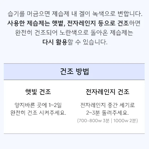 생활공작소 실리카겔 틈새공략 재사용 제습제 20gX20ea