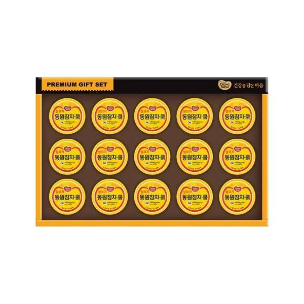 [동원] 참치 15호 (동원 쿡참치 85g x 15) + 쇼핑백