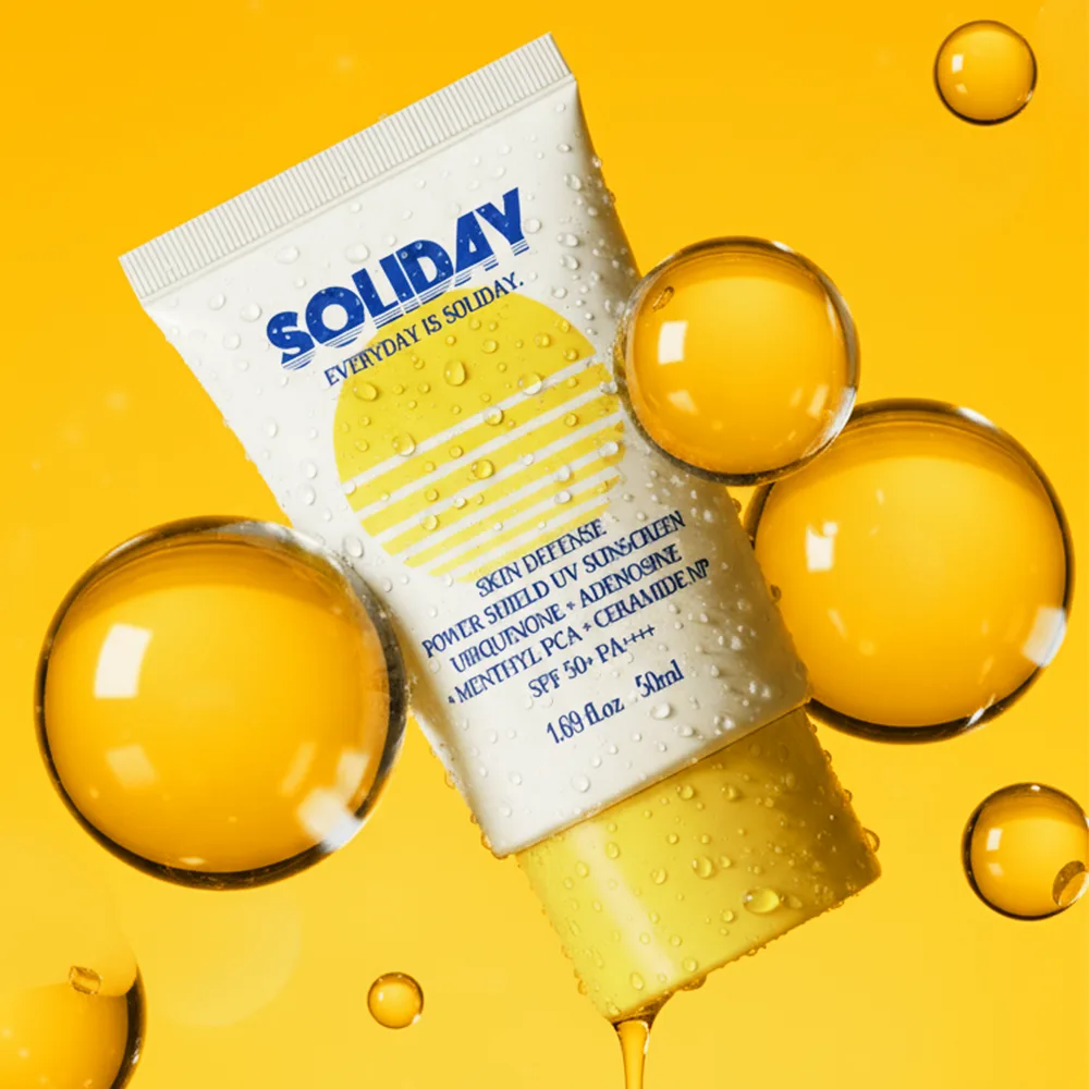 솔리데이 스킨 디펜스 파워 쉴드 유브이 선크림 50ml 사진 3