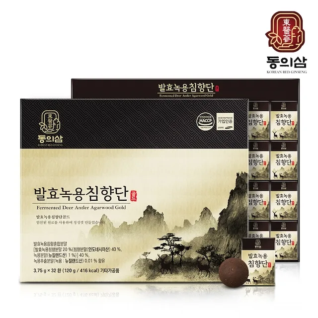 동의삼 발효녹용침향단골드(32환)