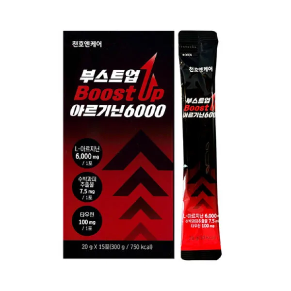 [천호엔케어] 부스트업 아르기닌6000 20g X 15포