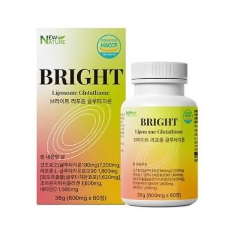 [뉴네이처] 브라이트 리포좀 글루타치온 600mg x 60정