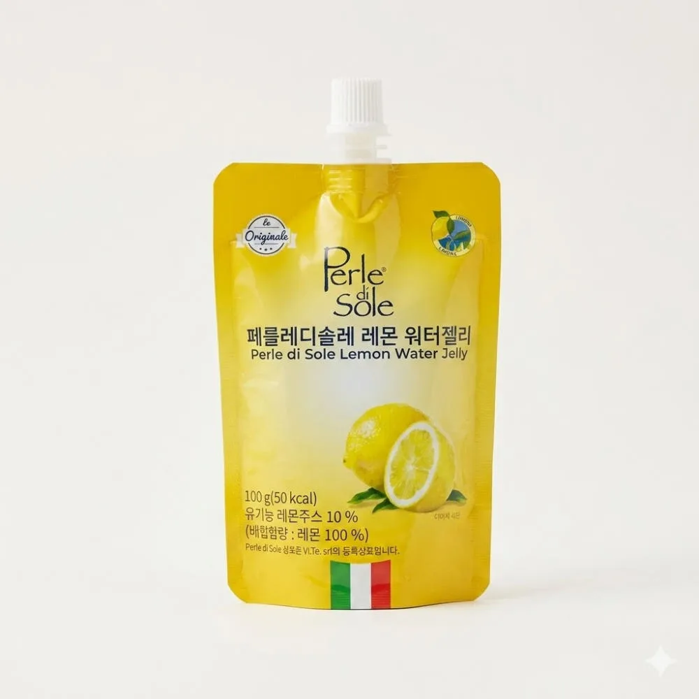페를레디솔레 레몬 워터젤리 곤약젤리 100g
