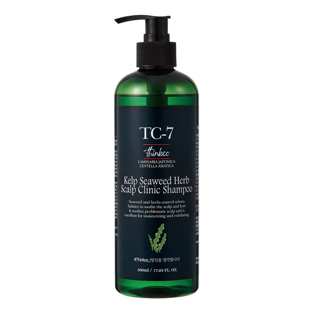 [띵코] TC-7 켈프 씨위드 허브 스칼프 클리닉 샴푸 500ml