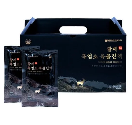 [한국팜제약] 황제 흑염소 육골진액 70ml 30포