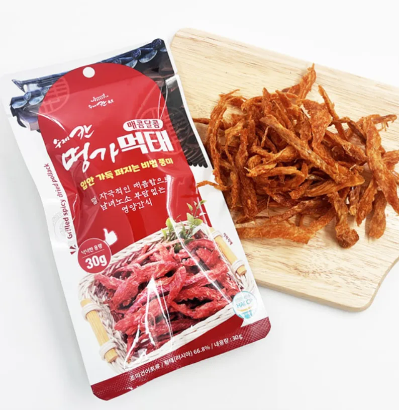 [수제칸육포] 대용량 먹태구이 30g
