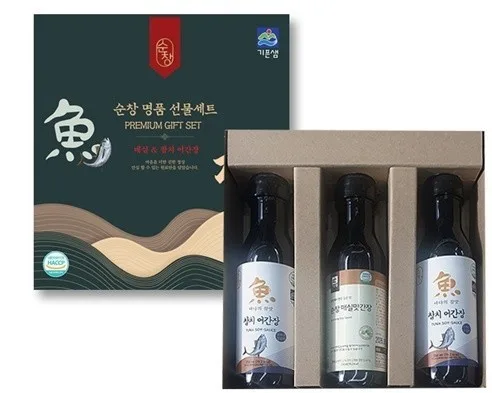 기픈샘 순창 명품 어간장 3종세트
