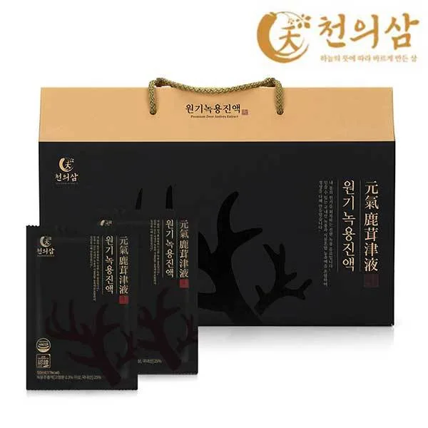 [천의삼] 원기 녹용진액 50ml*30포