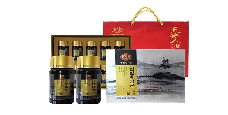 [동원천지인] 산삼배양근 선물세트 75ml*10병