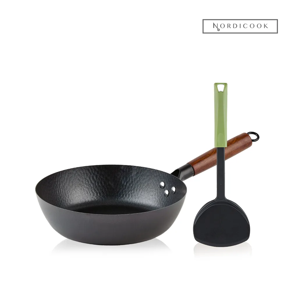 [노르디쿡] IH 무쇠팬 28cm + 뒤집개