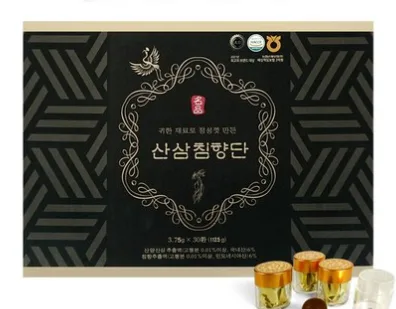 산삼침향단 30환 + 쇼핑백