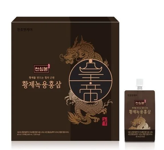 [천호엔케어] 천심본 황제녹용홍삼 80mL x 30포