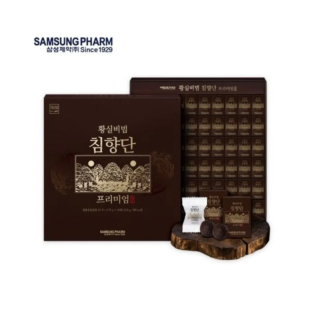 [삼성제약] 황실비법 침향단 프리미엄(일반식품) + 쇼핑백 포함