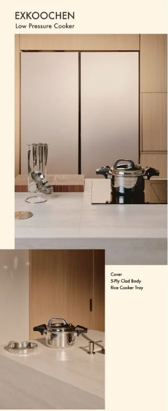 알텐바흐 엑스쿠첸 저압냄비 2.8L + 저당트레이 20cm