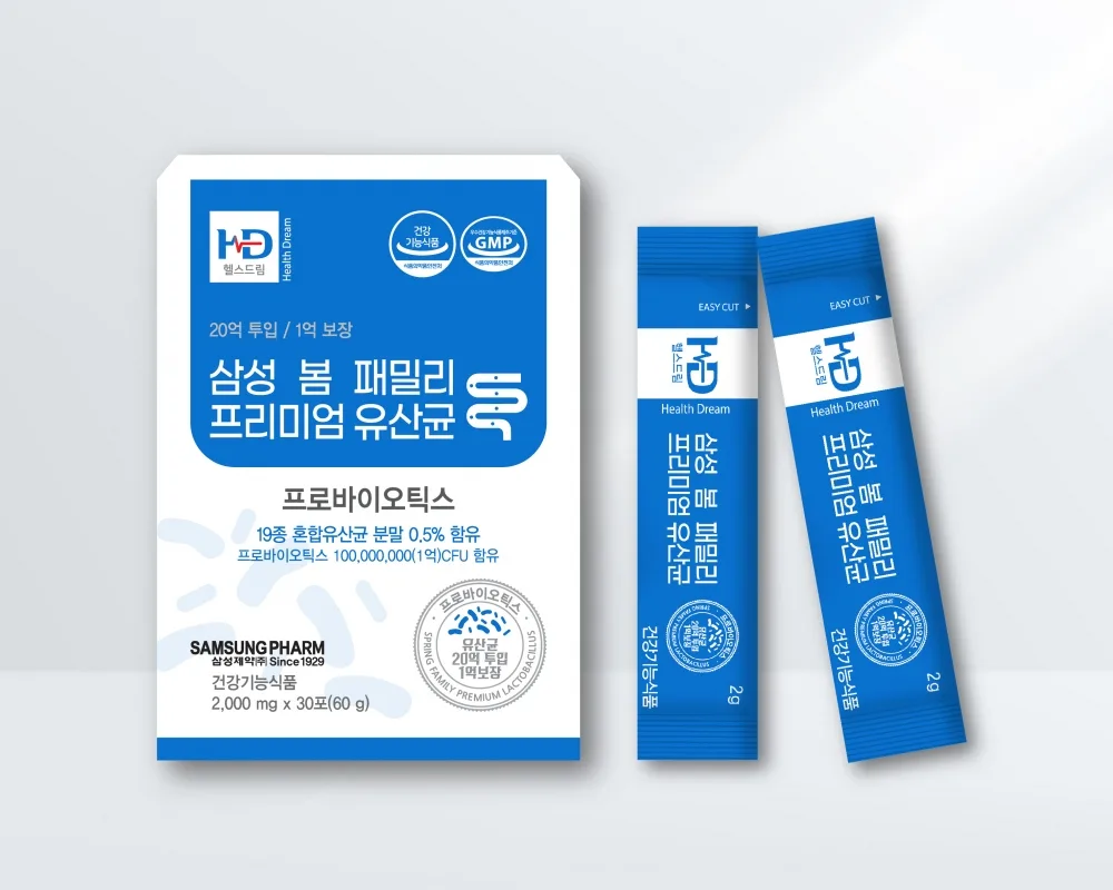 [삼성제약] 삼성 봄 패밀리 프리미엄 유산균 2g*30포