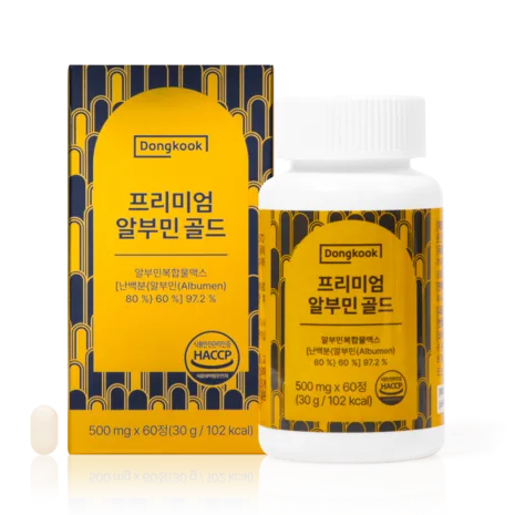 동국 프리미엄 알부민 골드 500mgX60정