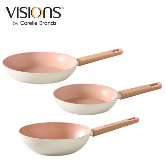 [코렐] 비젼 에펠 IH 프라이팬 24cm+28cm+ 궁중팬 26cm