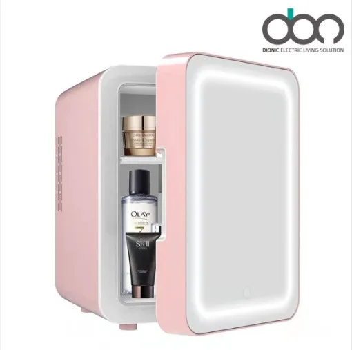 [디오닉] LED 미러 멀티 냉장고 4L (DOLE-M400P)