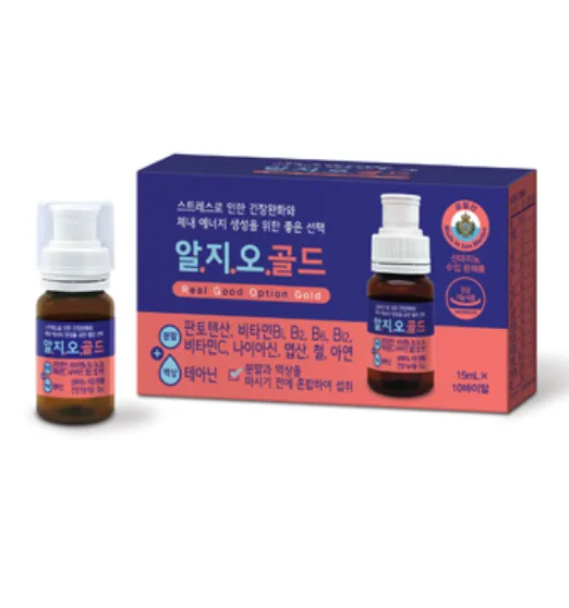 조아제약 긴장완화 에너지충전 알지오골드 10병